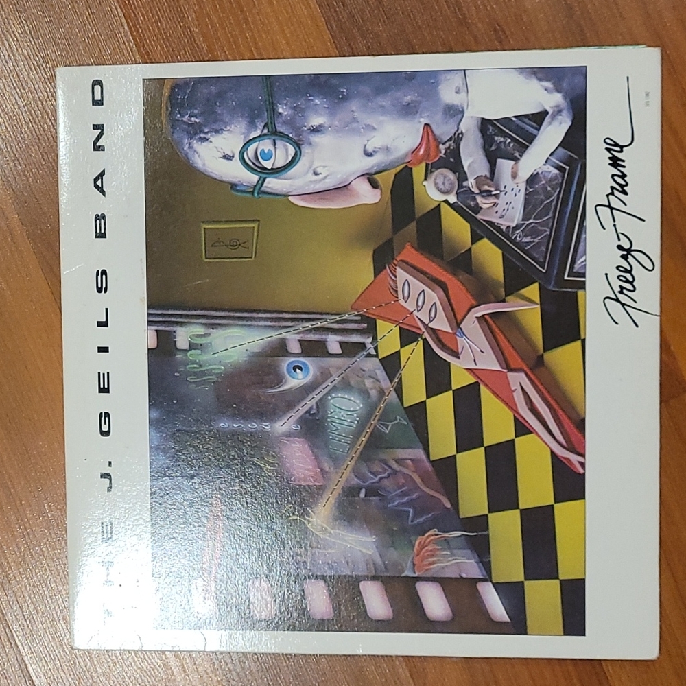 J.Geils Band " Freezeframe" vinyl album 1981